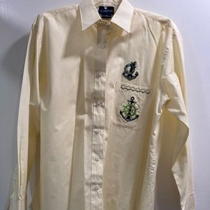 Las Olas Anchor Blouse Size M NWOT